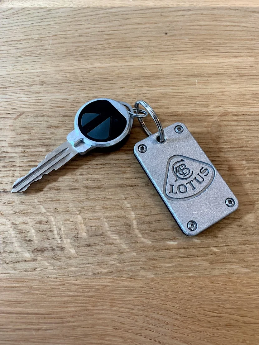 Lotus keychain