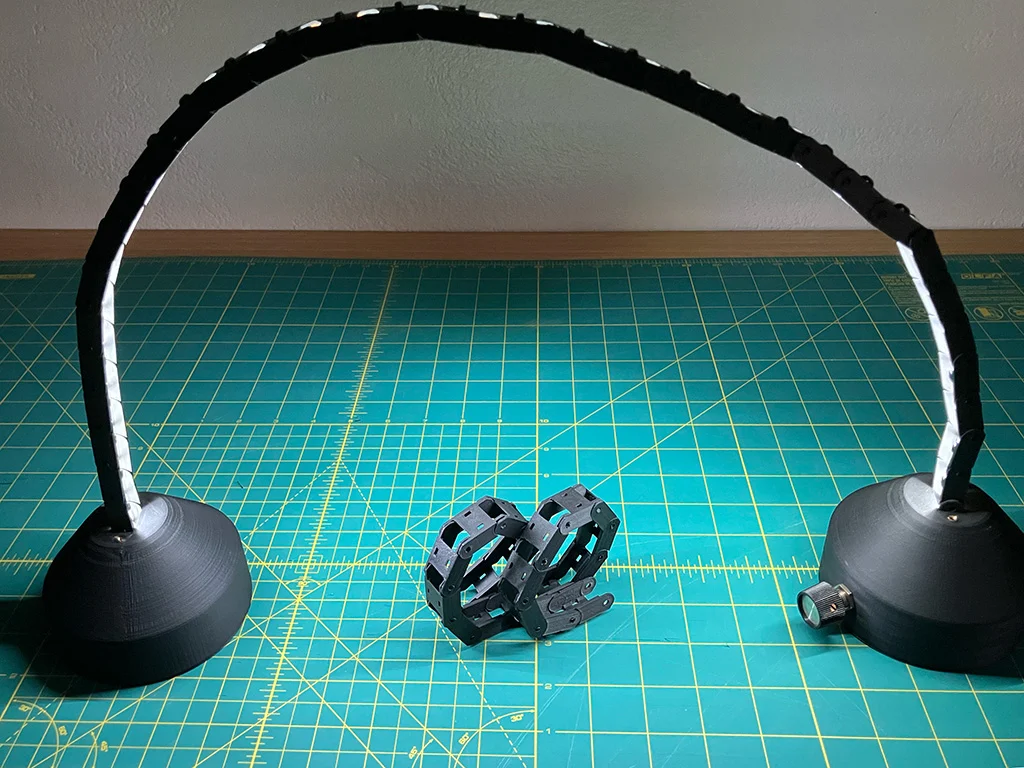 Flexible LED strip lamp