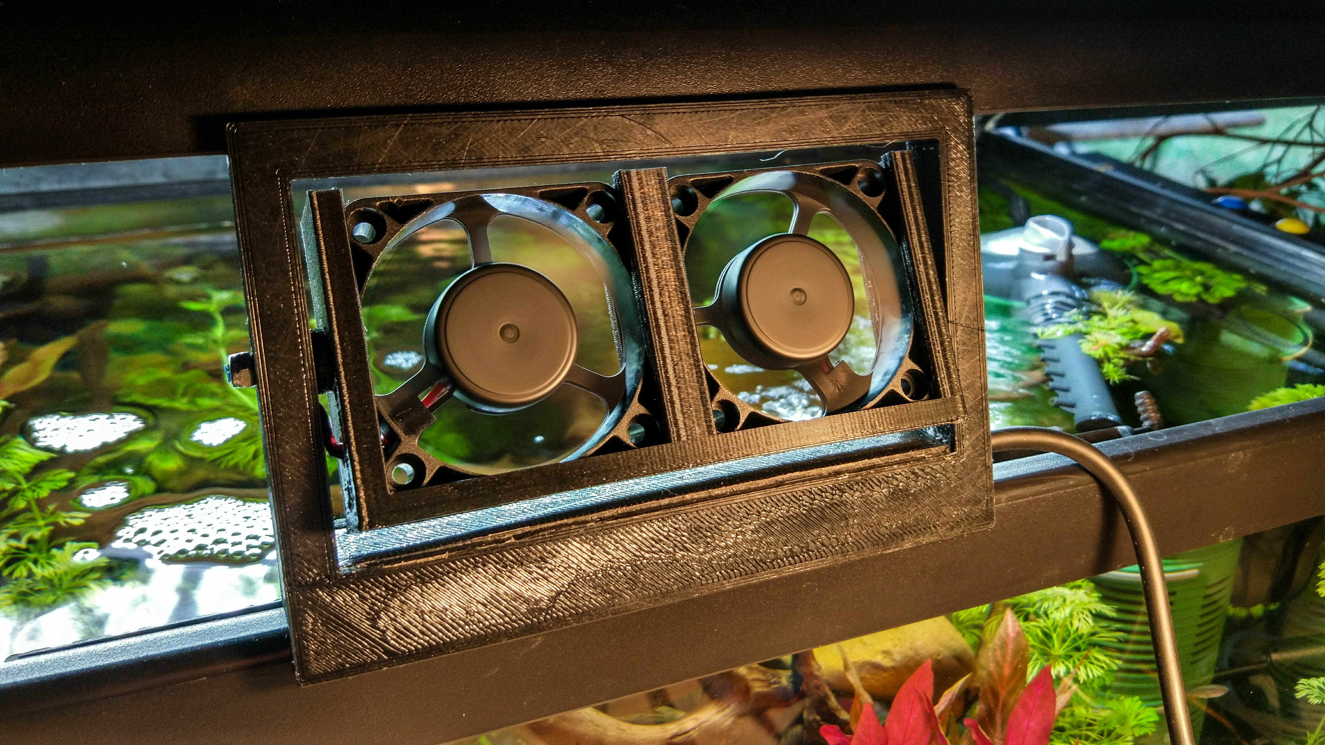 Double cooler for your aquarium