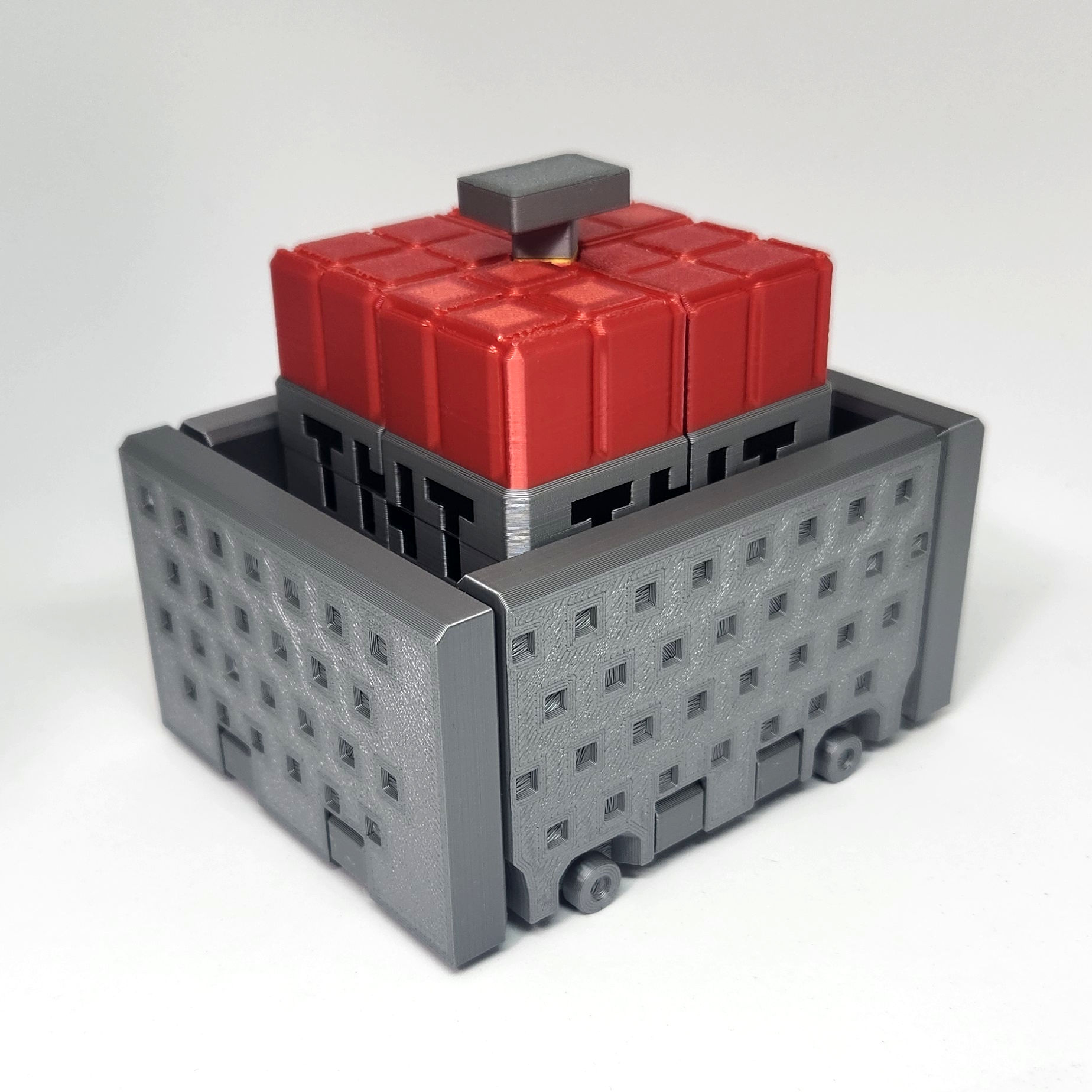 Minecart for TNT - (Minecraft)