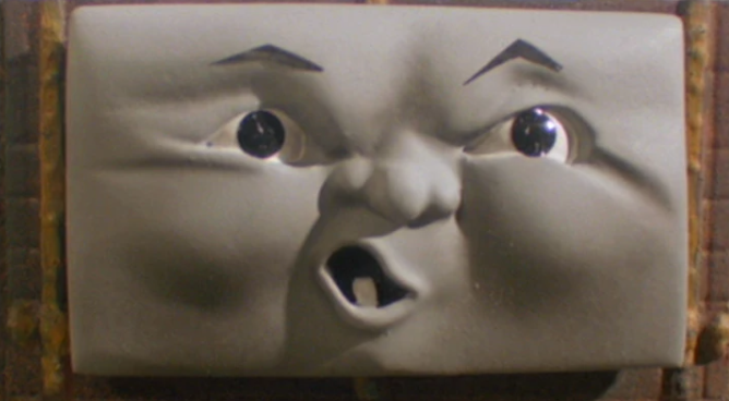 S.C.RUFFEY Open Mouth Angry face