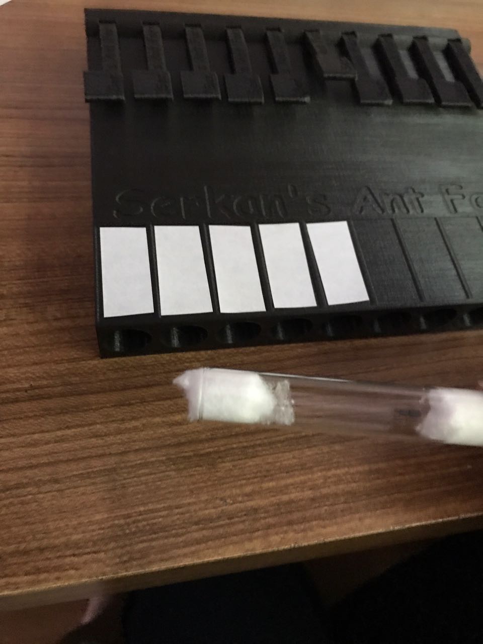 Serkan's Ant Farm, Tube rack for ant (16x180mm glass test tube)