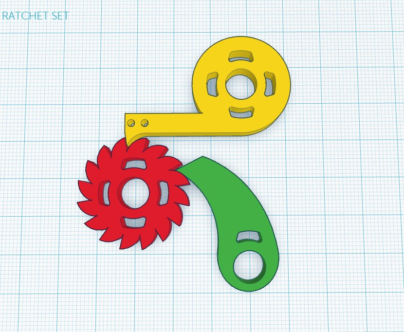 ThinkFun the Amazing Ratchet 3pcs set !!