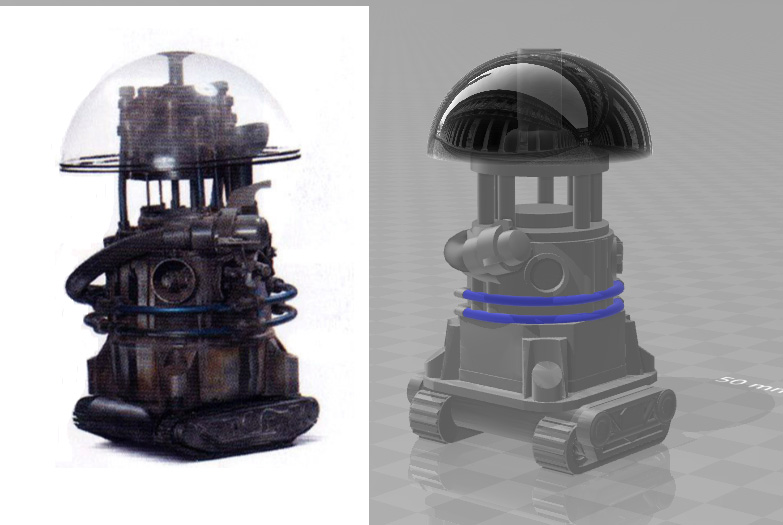 Star Wars: Force Awakens SN-1F4 Sifter Droid from Niima Outpost