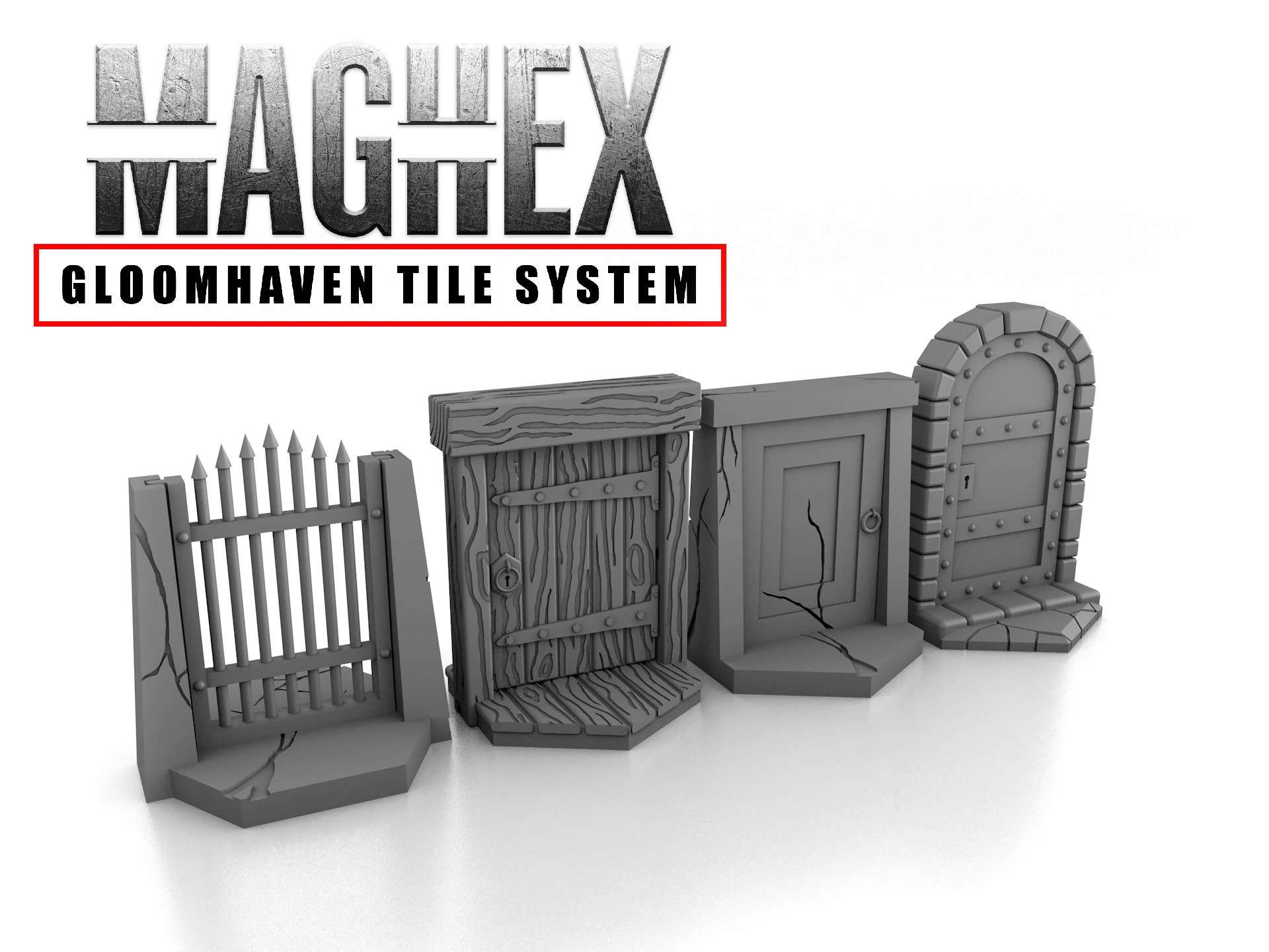 MagHex Doors for Gloomhaven