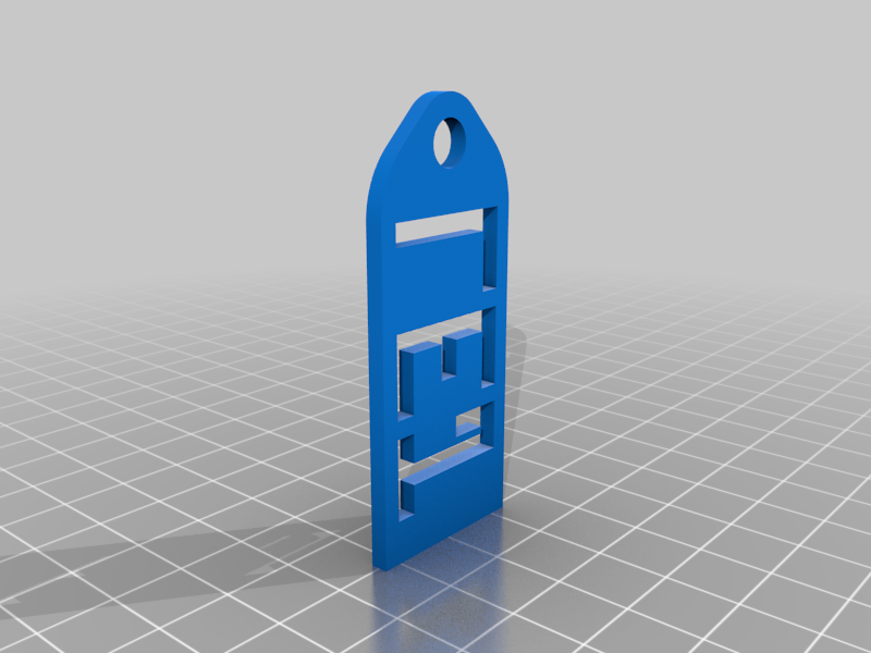 London James Keychain