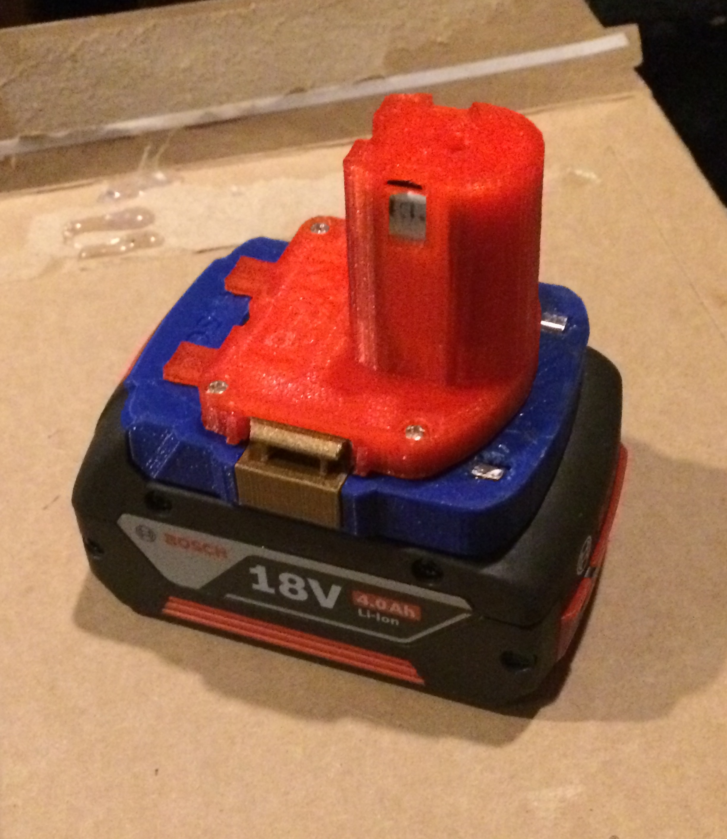 Bosch battery adapter