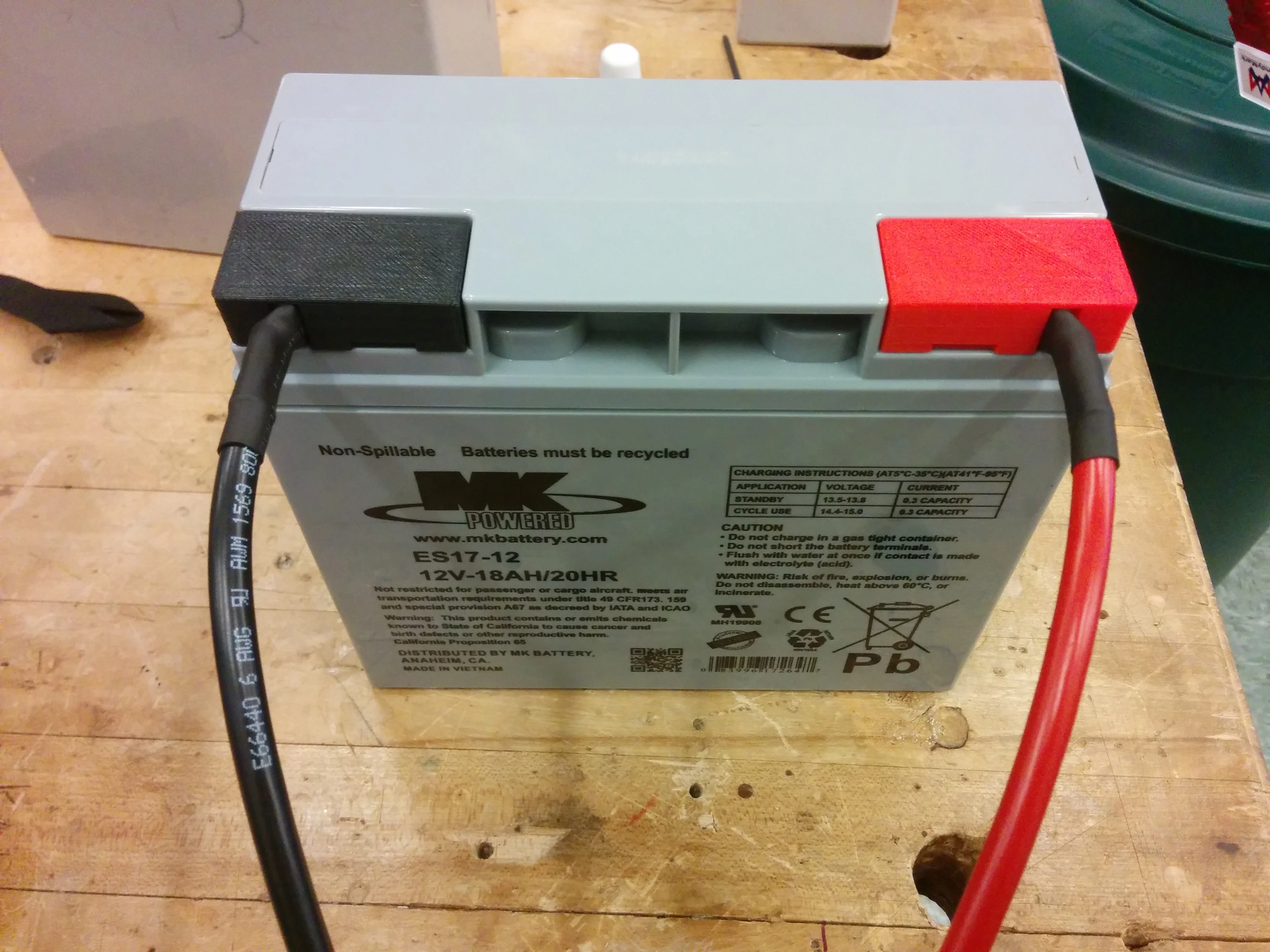 Battery Caps/Covers for First Robotics Competition (FRC)