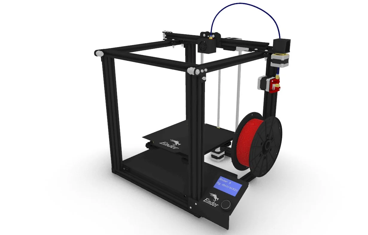 Ender 5 Model | HiGH DETAiL | Accurate Measurements (Stock)