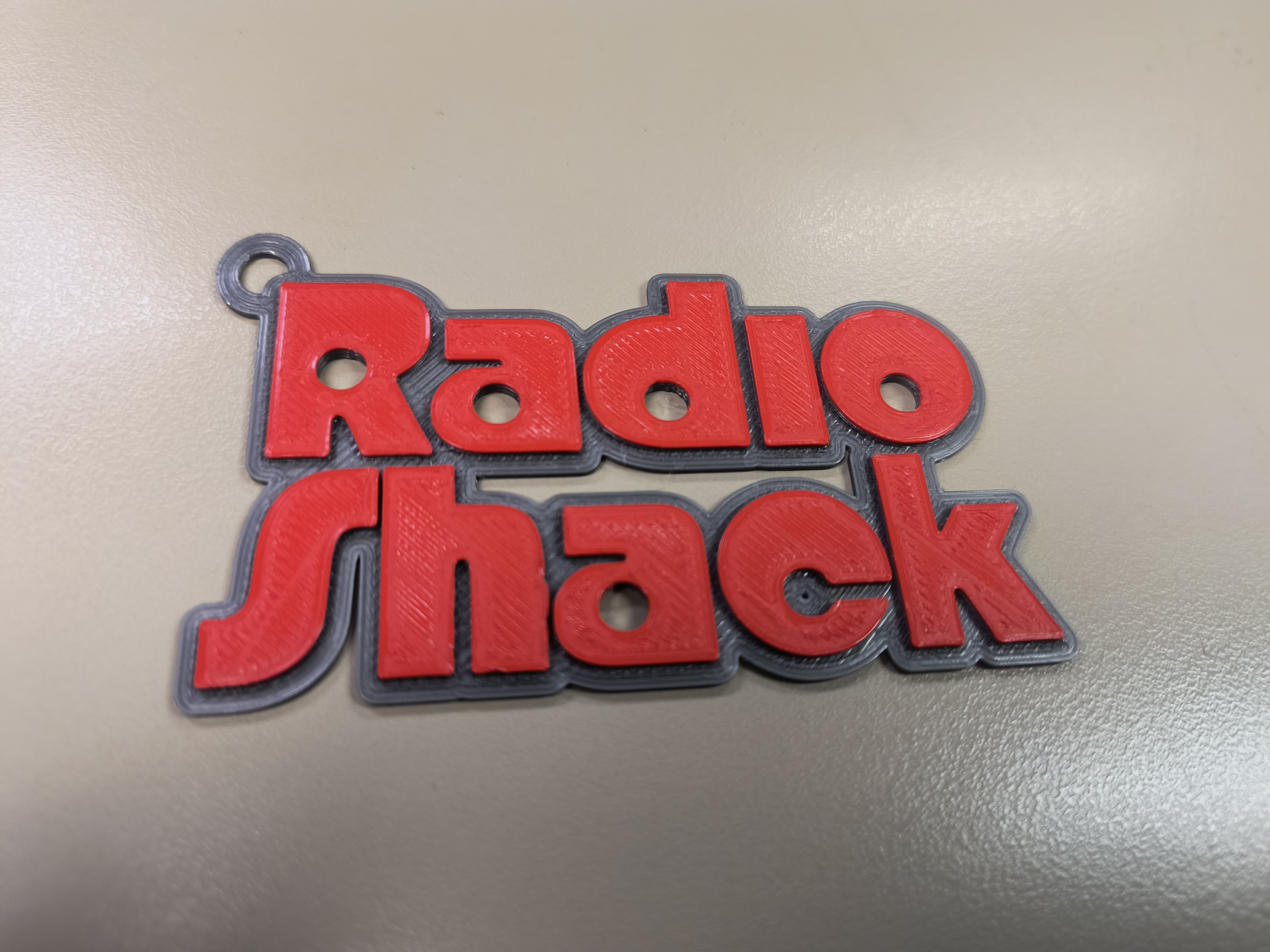 Radioshack Keychain