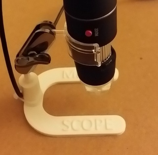 USB microscope stand