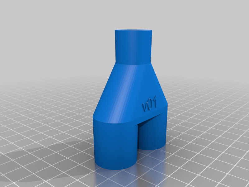 Ventilator Y (wye) adapter