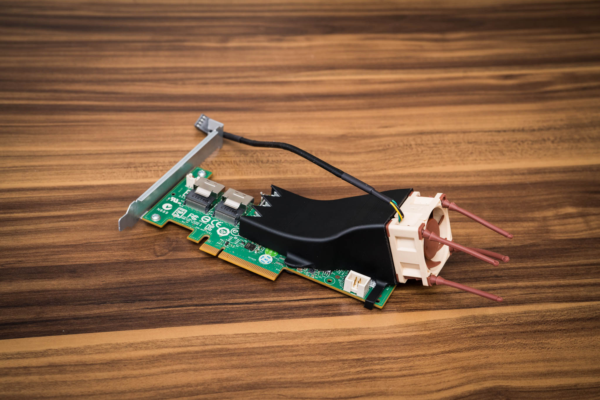 Dell PERC H200 Fan Shroud