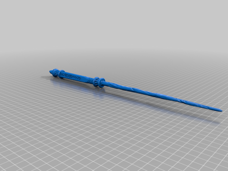 My Custom Harry Potter Inspired Death eater wand