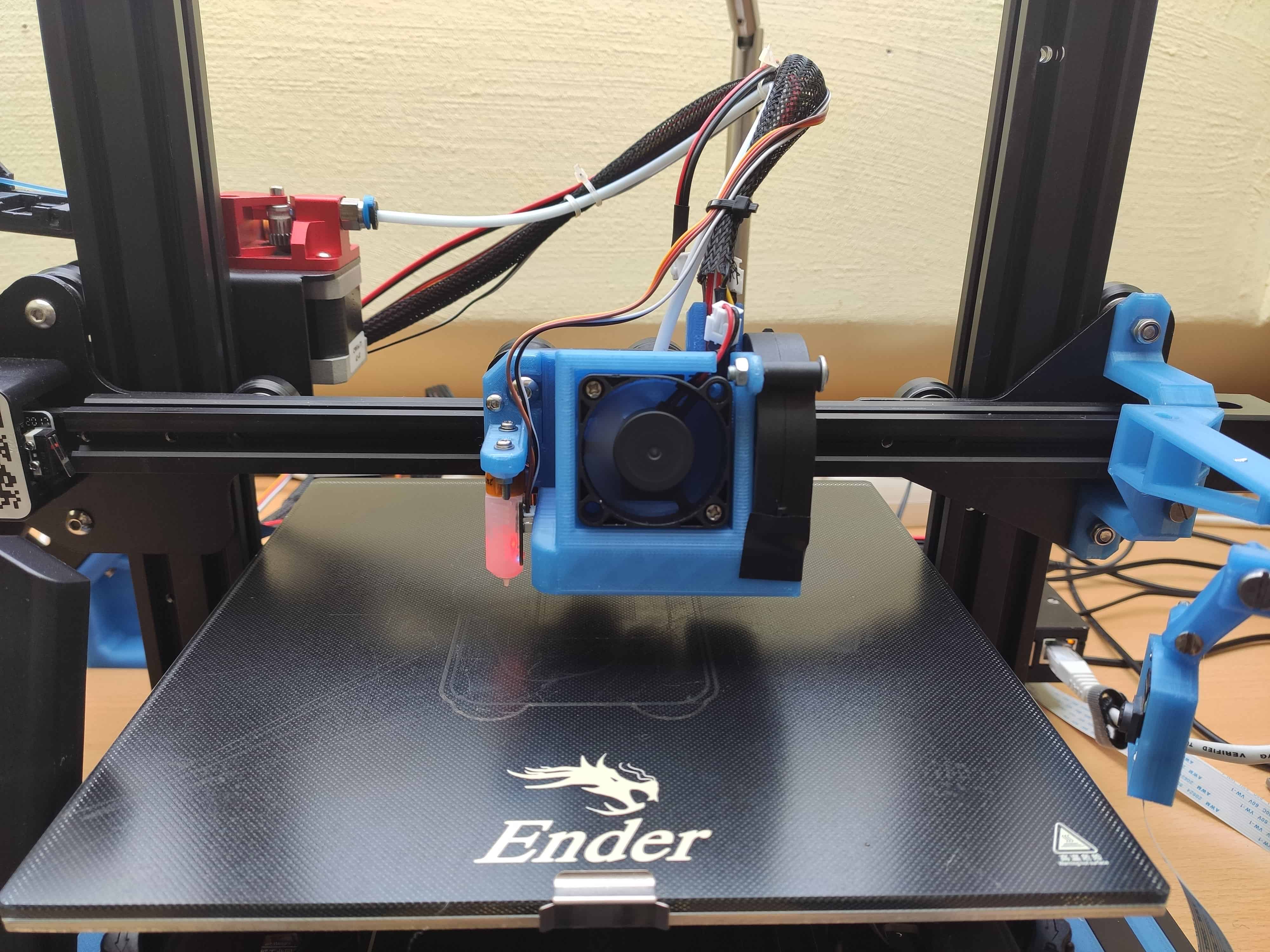 Satsana Remix for Ender 3V2 and Ender 3 with BLTouch / 4010 and 5015 Fan versions