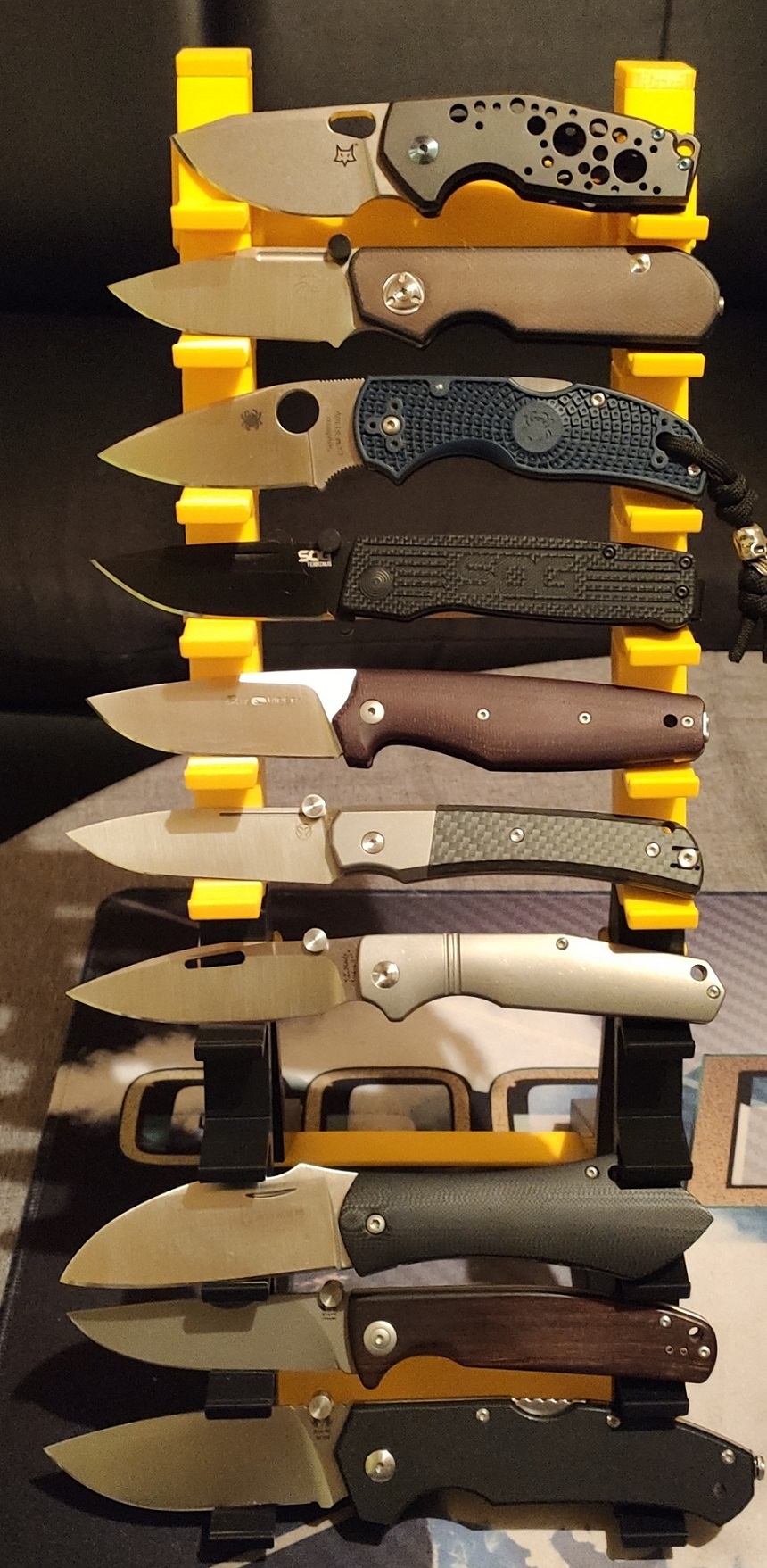 Messer Stand - knife display MODULAR erweiterbar