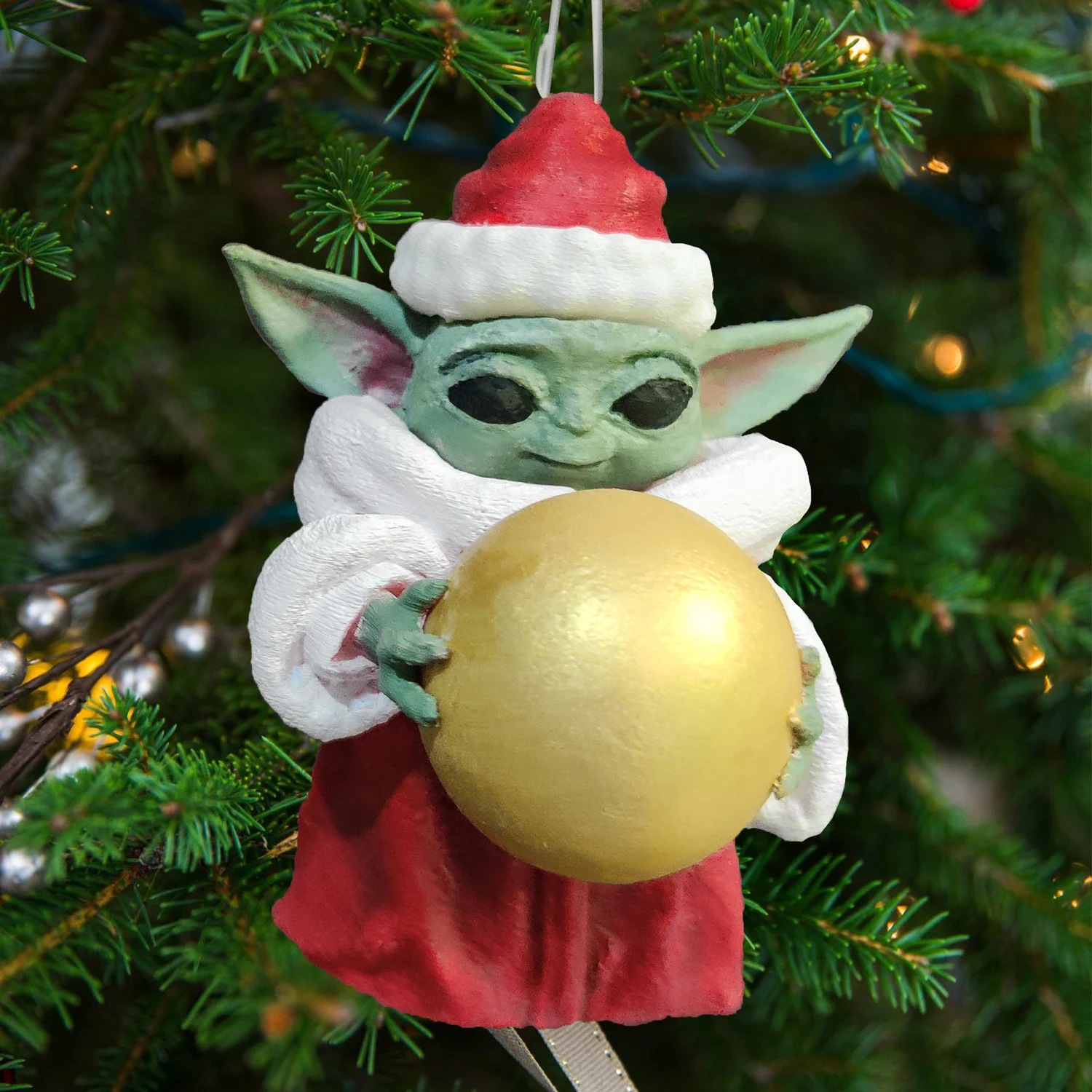 Baby Yoda Christmas Ornament