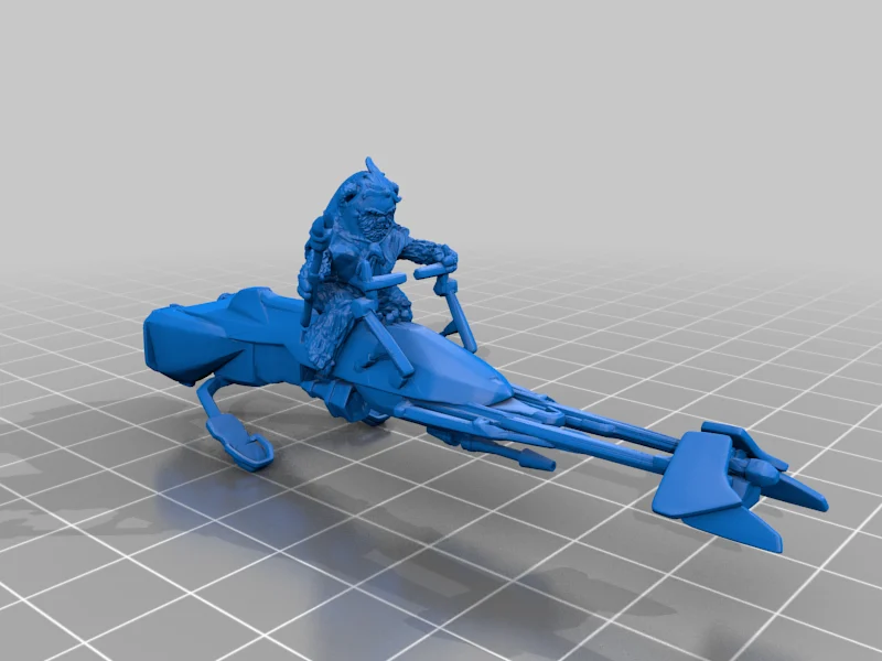 Ewok Speeder Bikes (star wars legion scale)