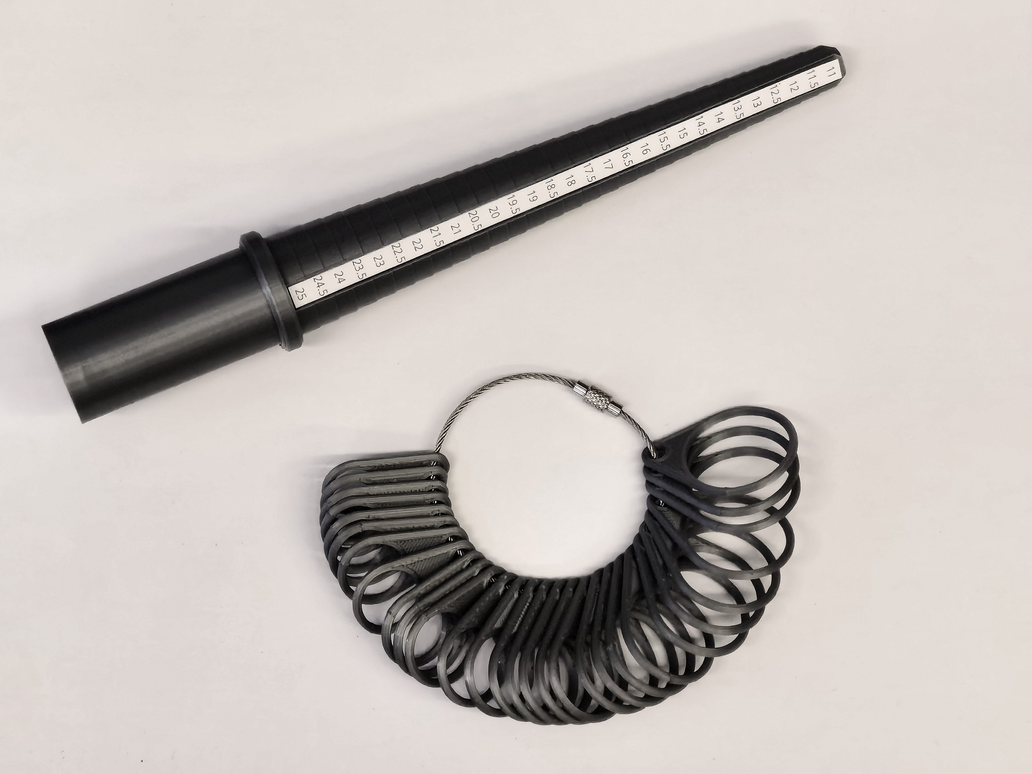Ring hole measure tool