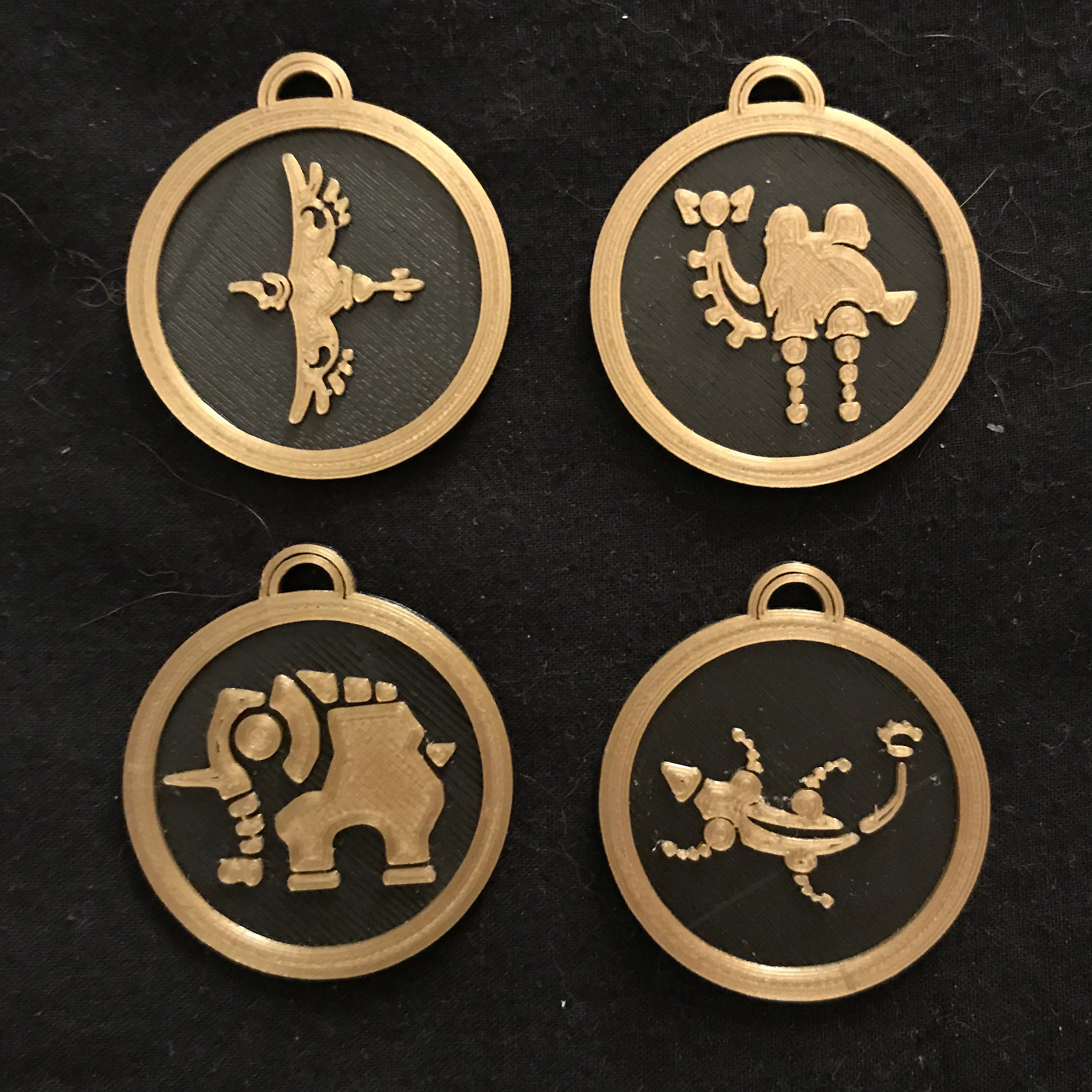 Divine Beasts Medaillons (Zelda Breath of the Wild)
