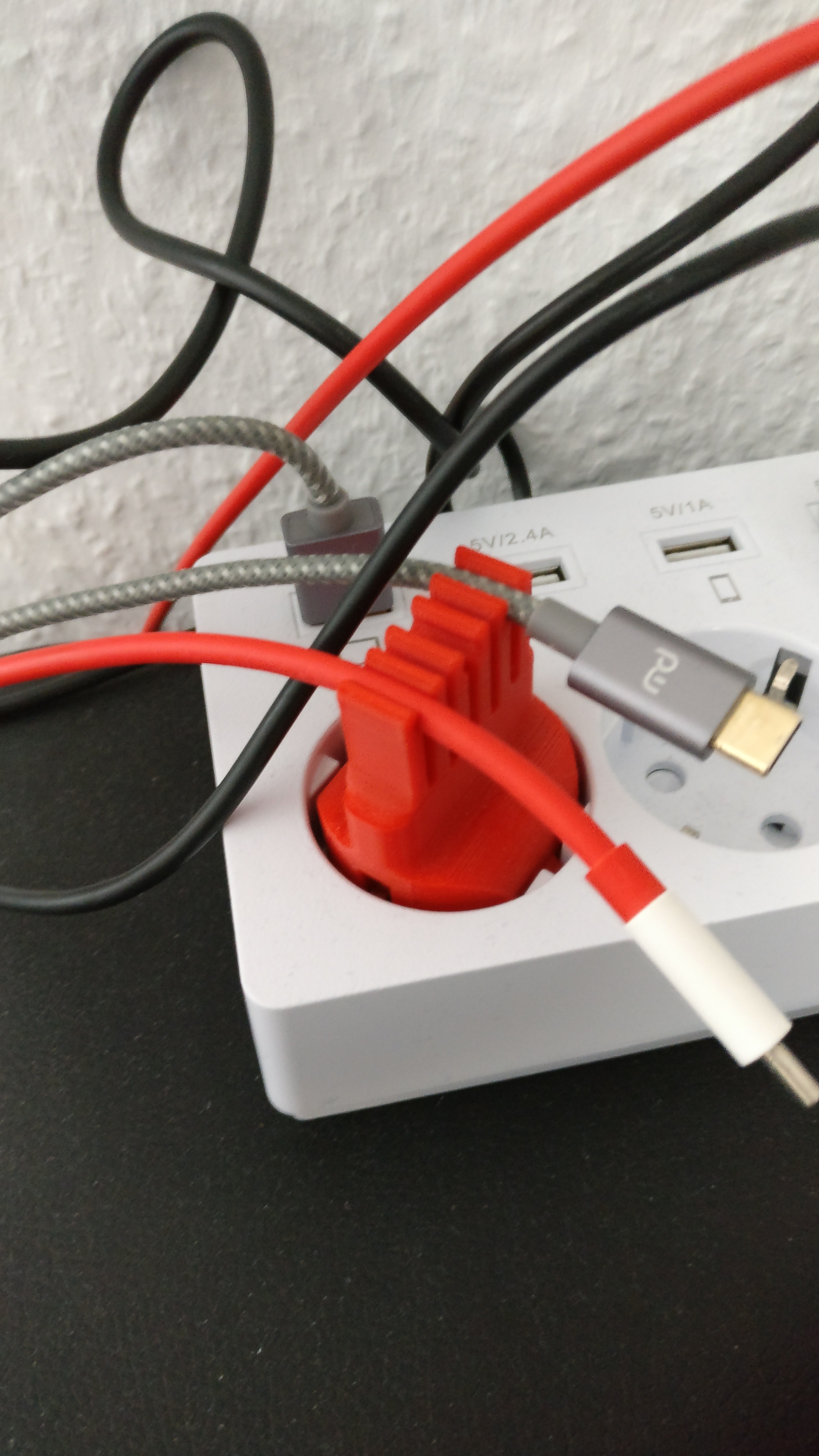 Kabel Halter Schuko Organisierer Cable Organize Germany
