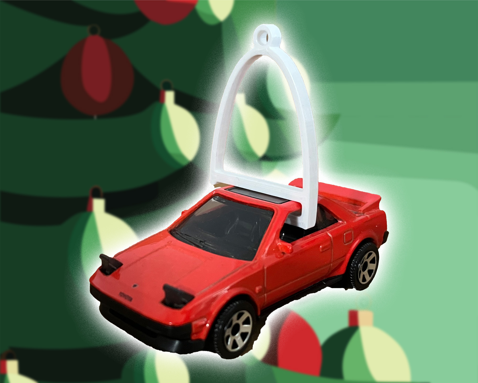 Hot Wheels Ornament.