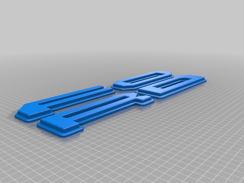 FORD Grille Letters (Raptor Style)