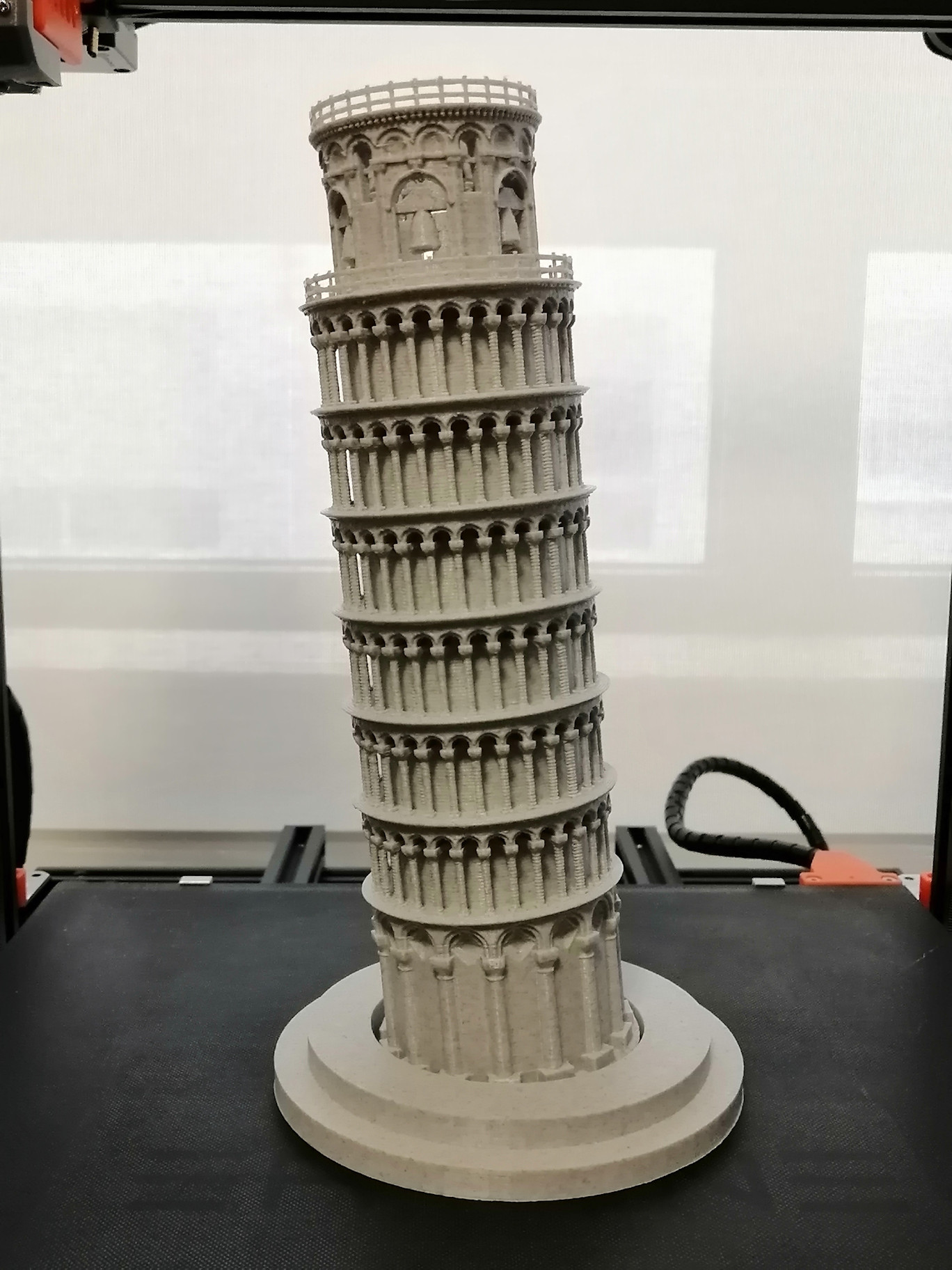 Leaning Tower of Pisa, Easier to Print