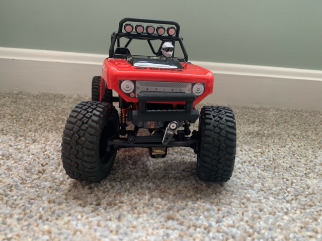scx24 deadbolt bullbar bumper for 4link mod