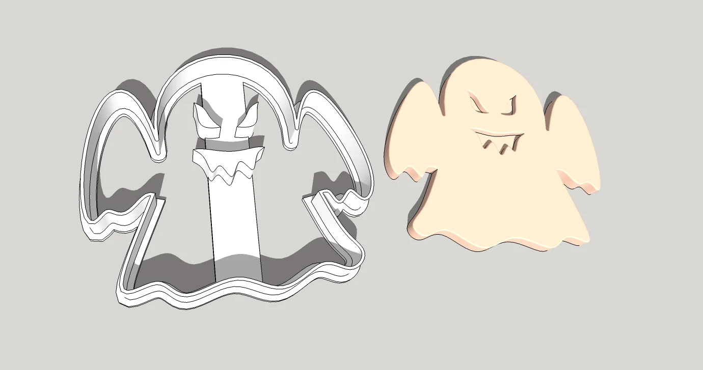 Ghost cookie cutter