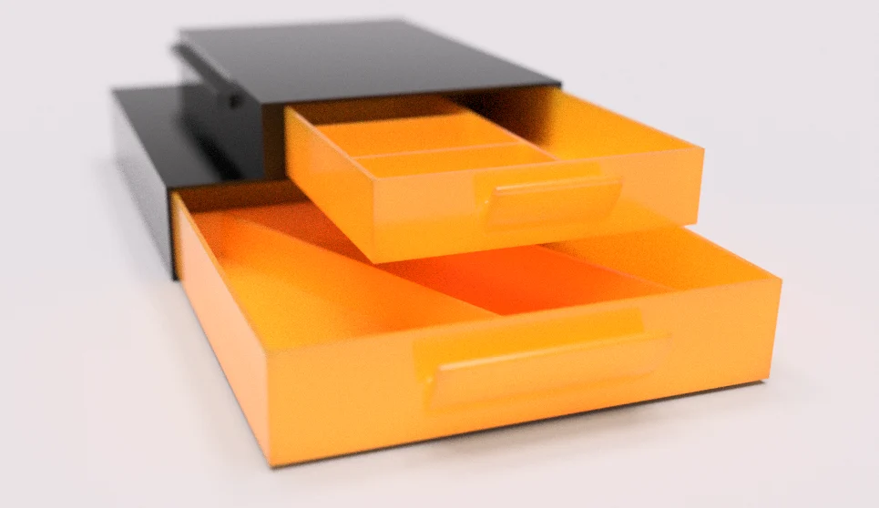 Creality Ender 3 Pro dual drawer