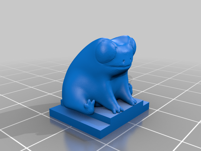 Fred the Frog but he is a hotshoe protector plug