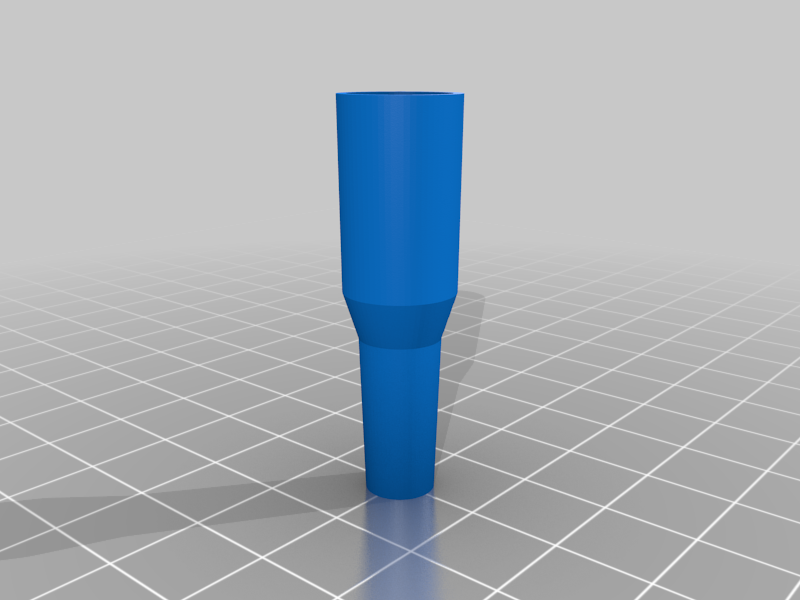 Trumpet mouthpiece to French horn adapter