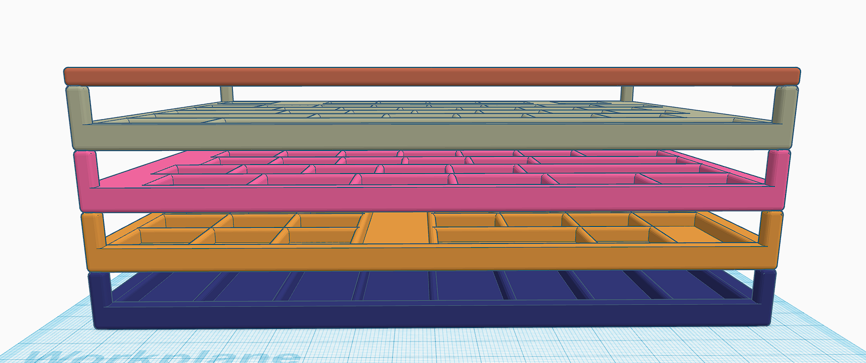 ANSI Keycap Storage - Stackable