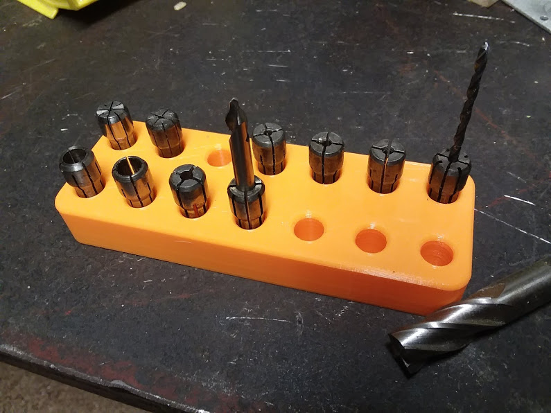 DA300 Machinist Collet Organizer Rack