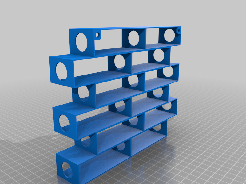 Hot Wheels Wall Mounted Shelf - Brick Design