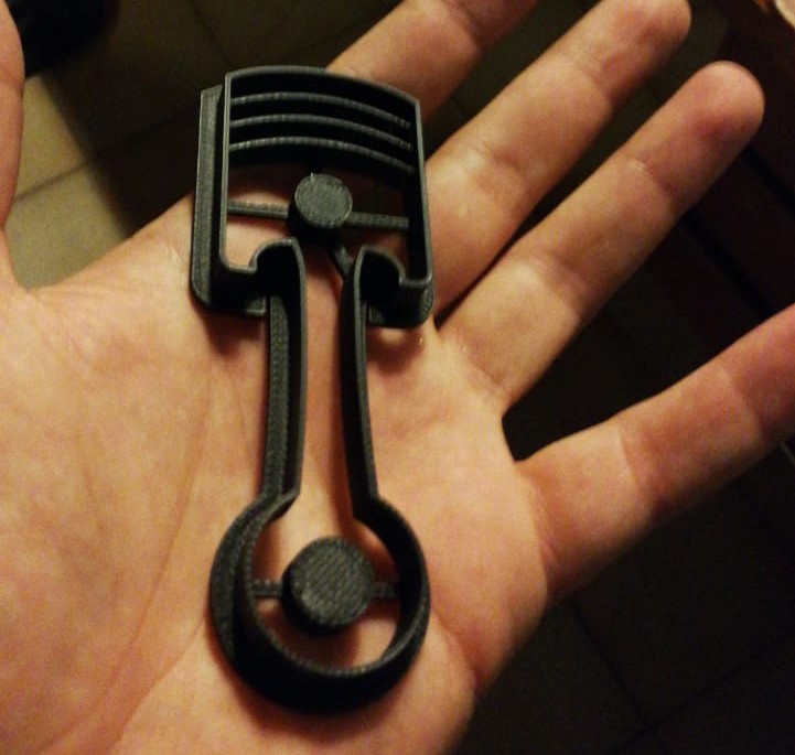 Piston cookie cutter