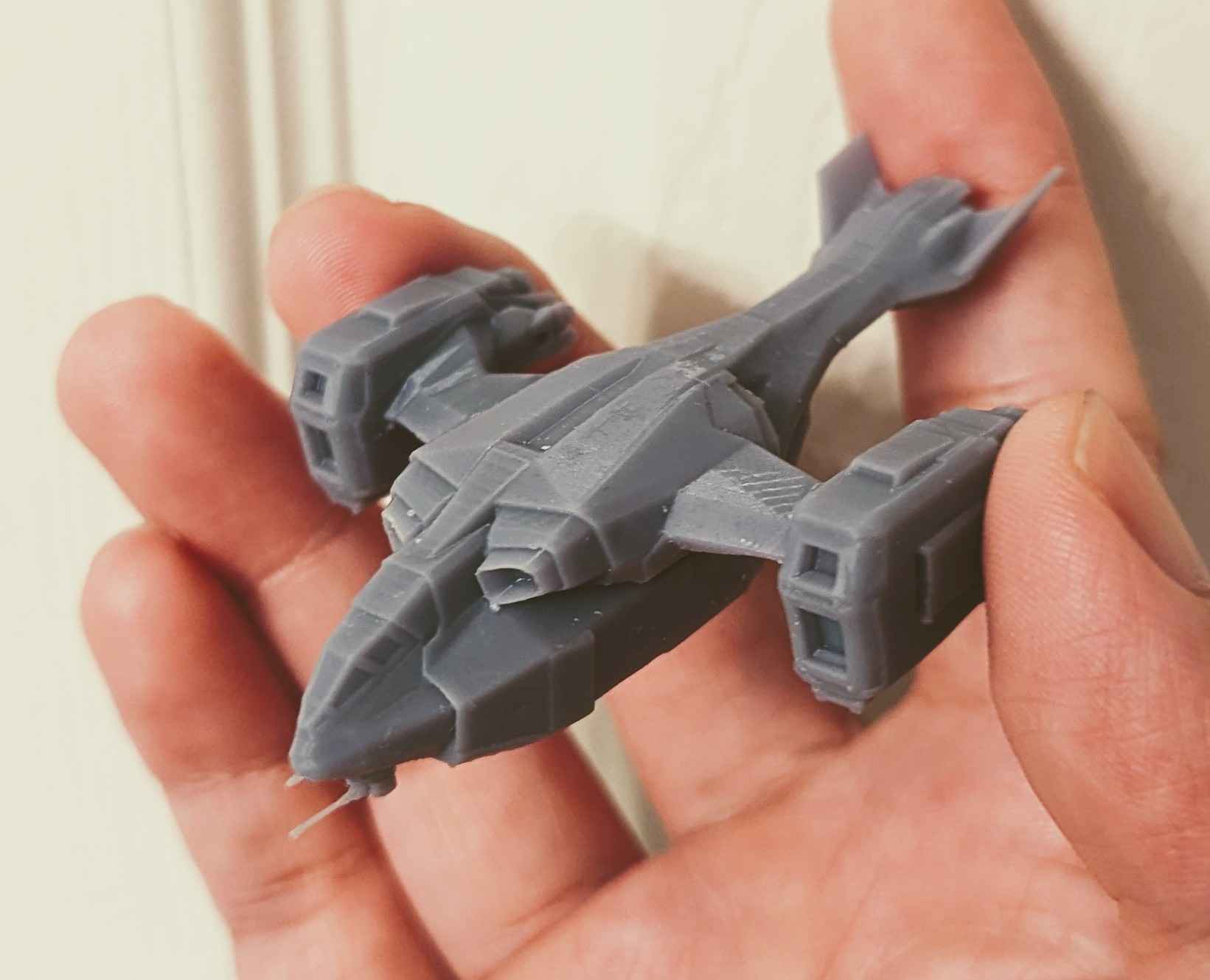 Helldivers Evacuation Shuttle (Pelican 1), 1/144 scale