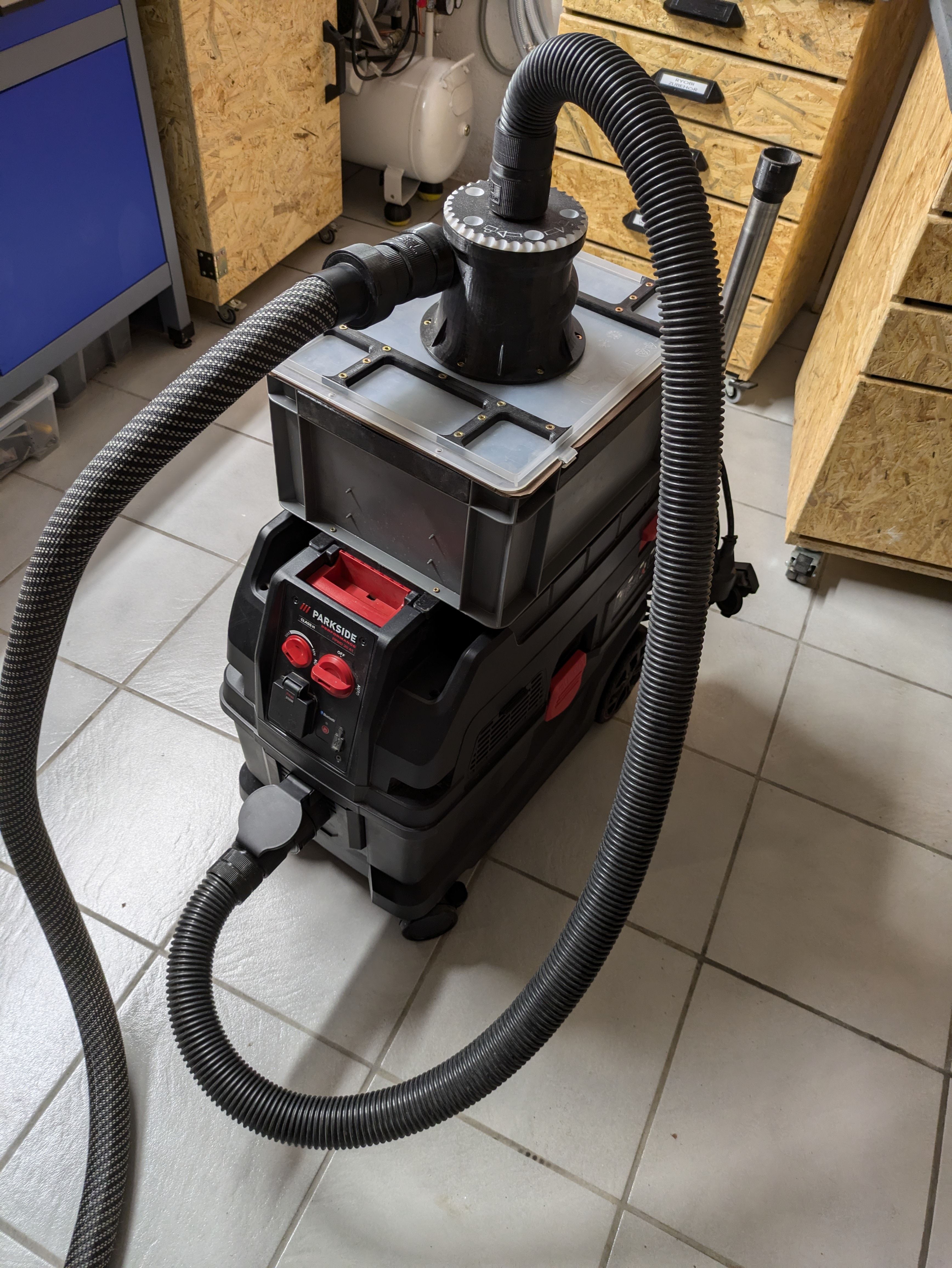 Parkside PPWD 30 A1 Vaccum Eurobox Cyclone