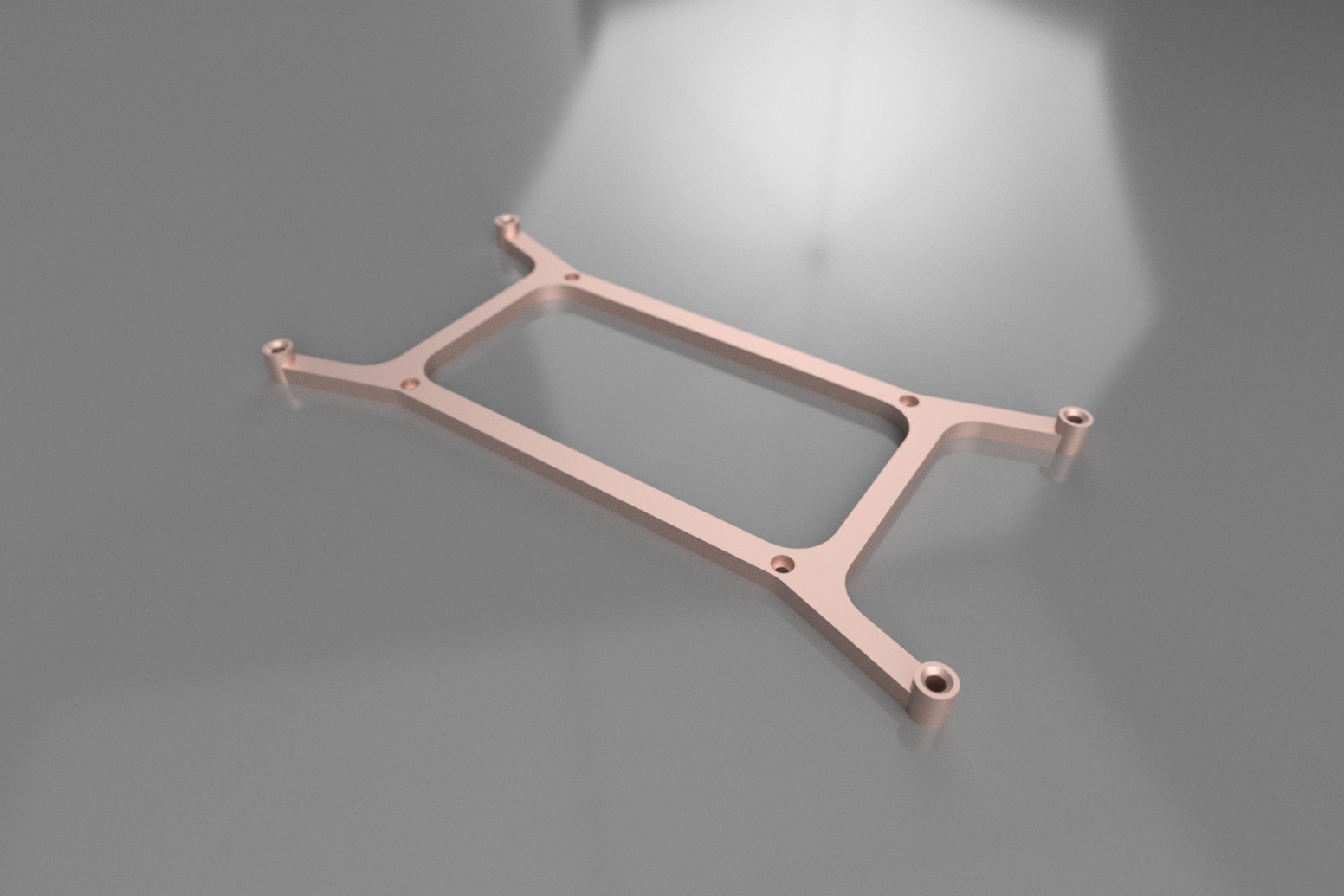 Fysetc spider -.DIN rail horizontal mount bracket for Voron 2.4