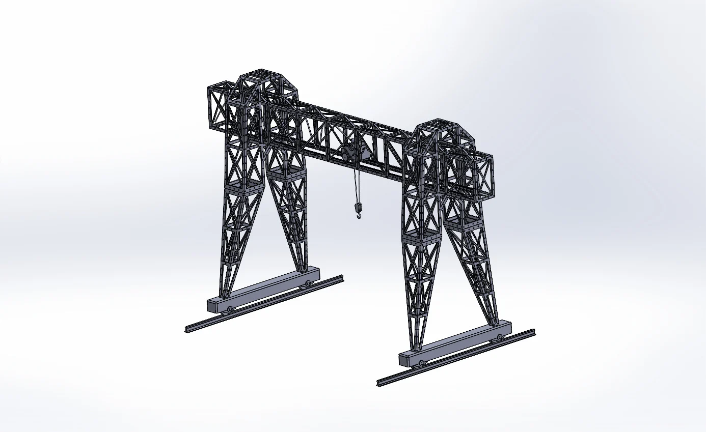 Industrial gantry crane