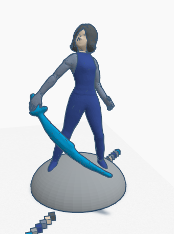 Aleena Battle Angel  (Alita's Derpy Sister) (Diamond Hotend)