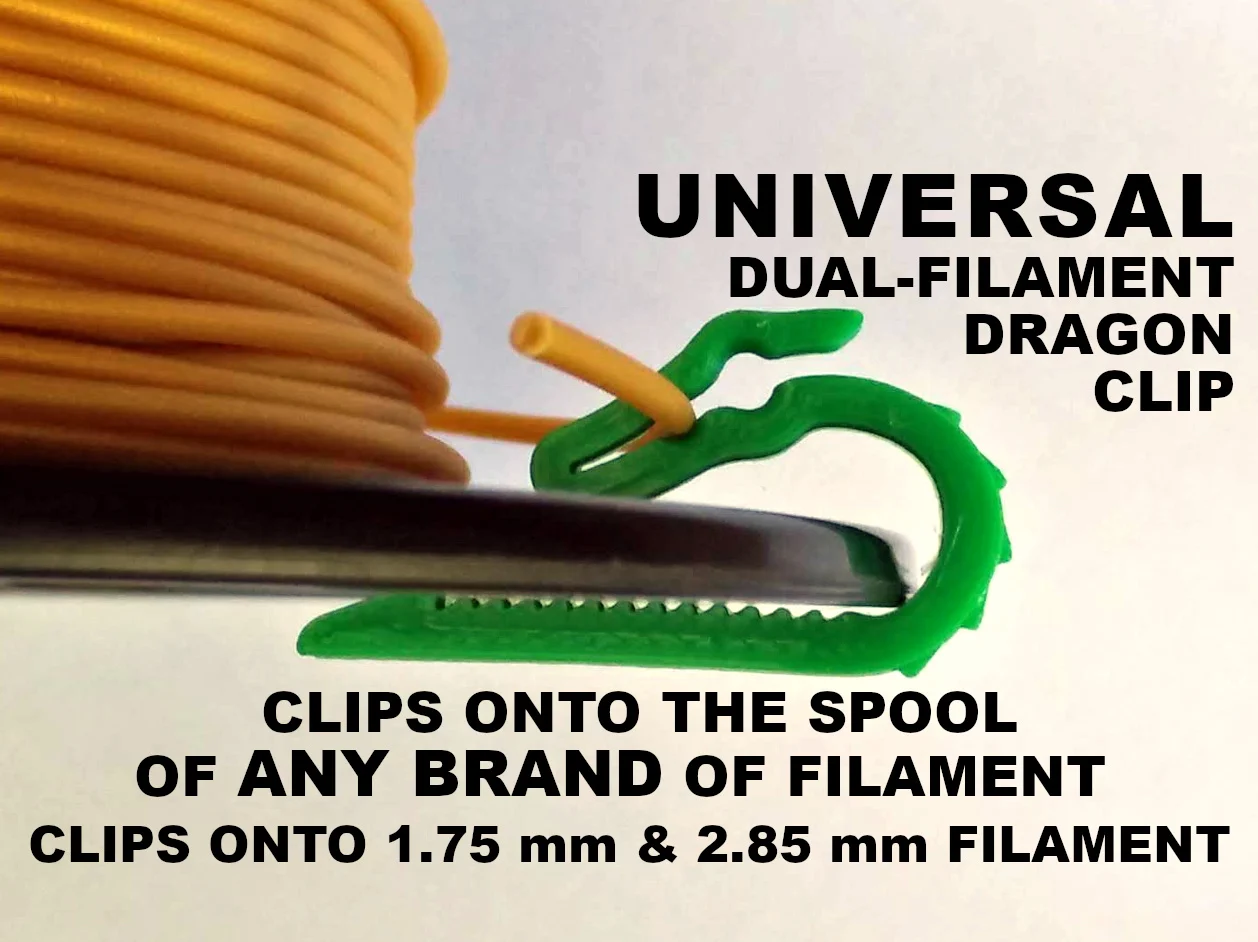 Universal Dual Filament Dragon Clip