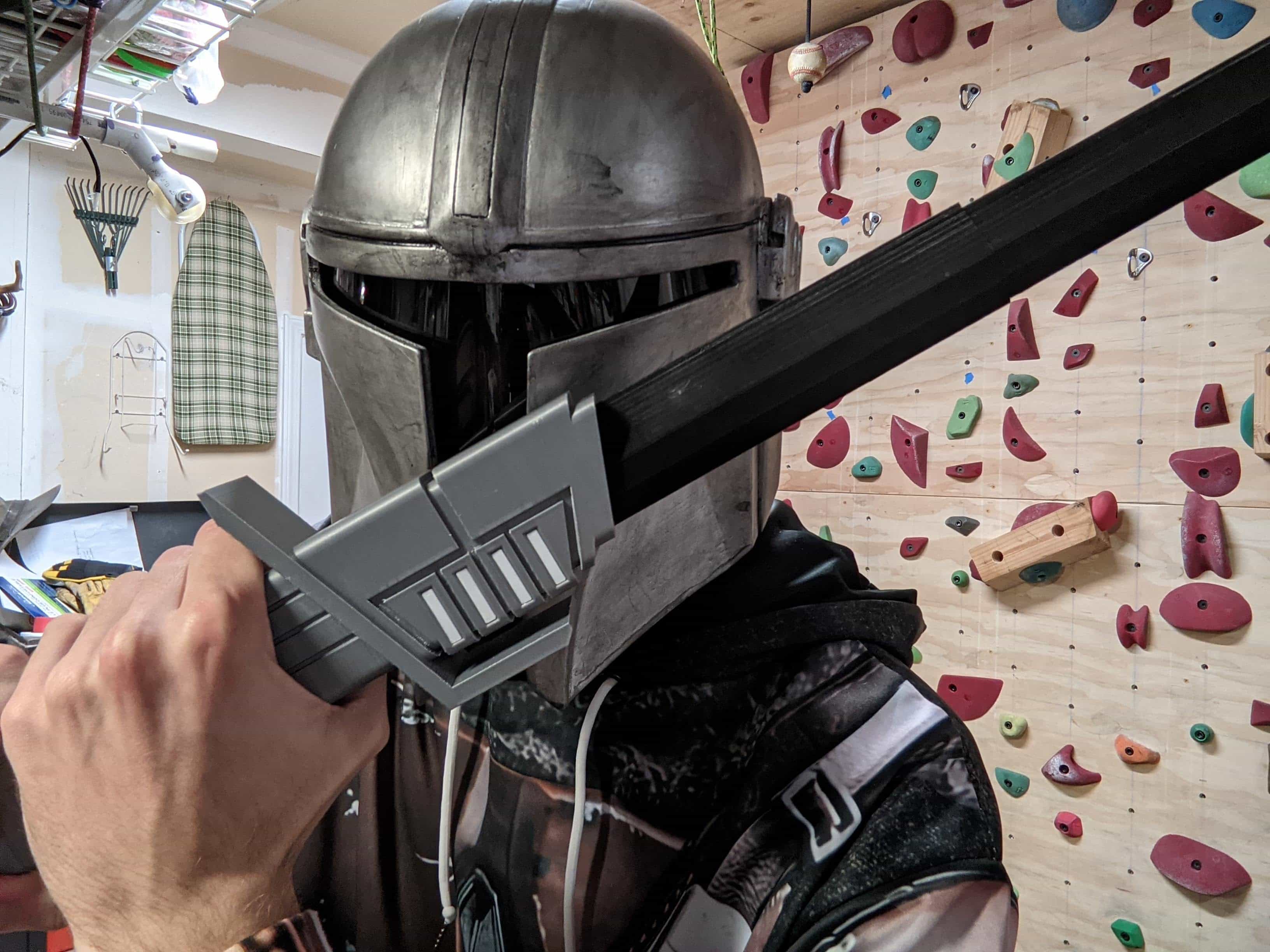 The DARKSABER (a collapsing sword prop!)