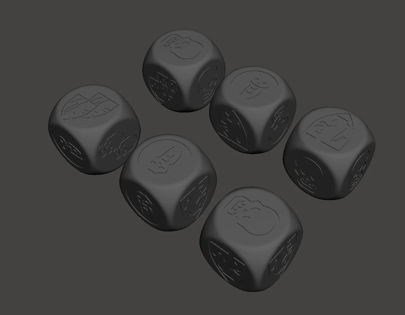 Heroquest "remaster" alternative dice