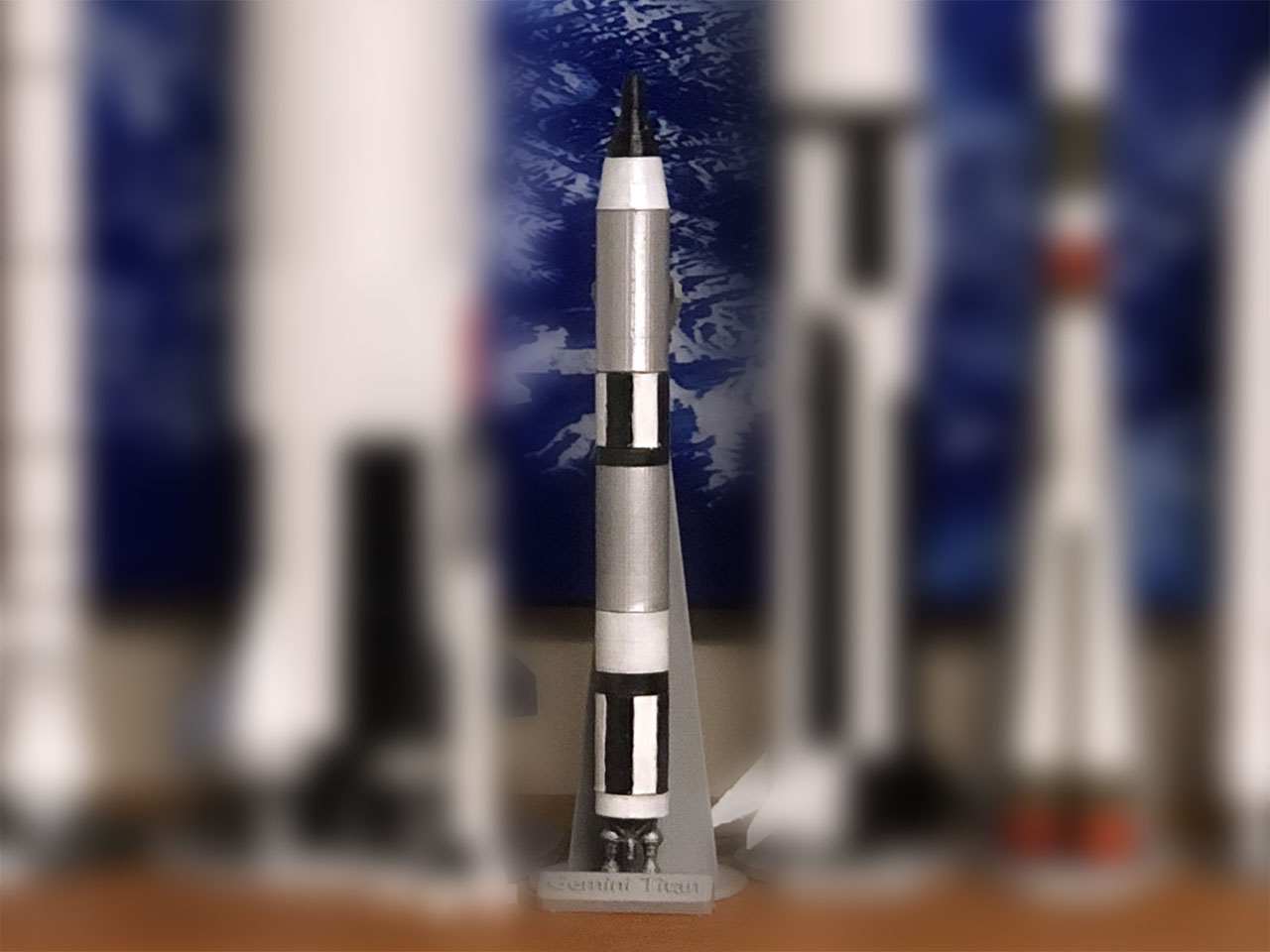NASA Gemini Titan, 1/200 scale