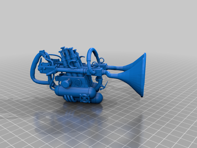 mozarts sonic cannon - steampunk