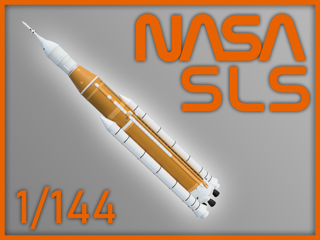 REMASTERED 1/144th Scale NASA SLS