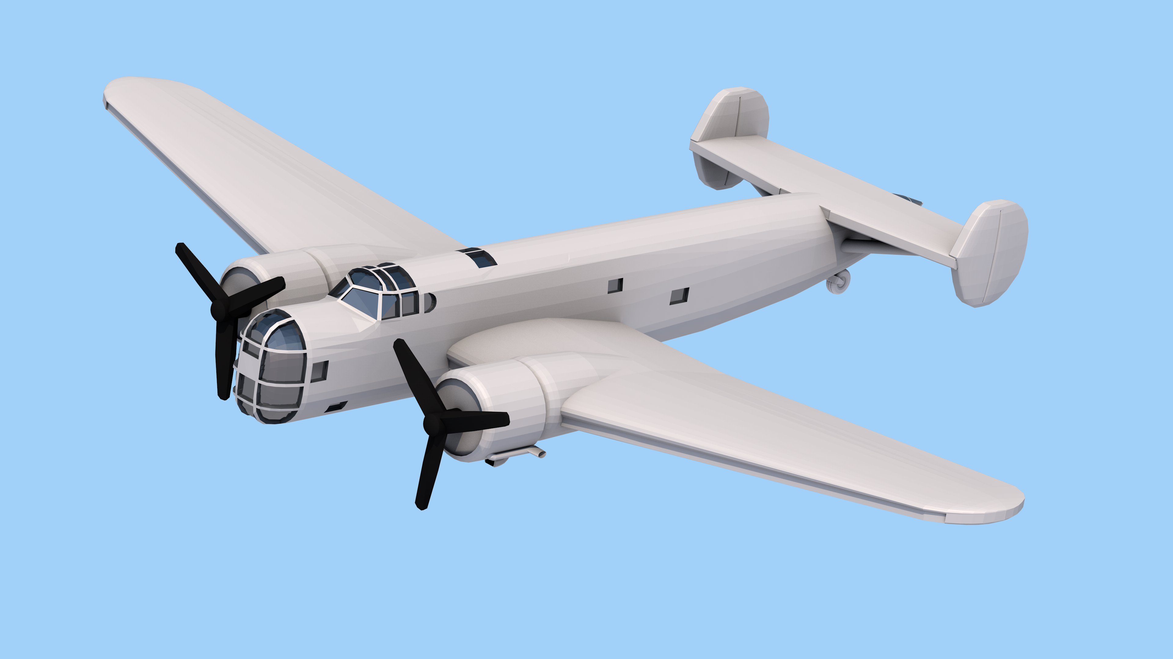 Fokker T.V - WW2 Bomber