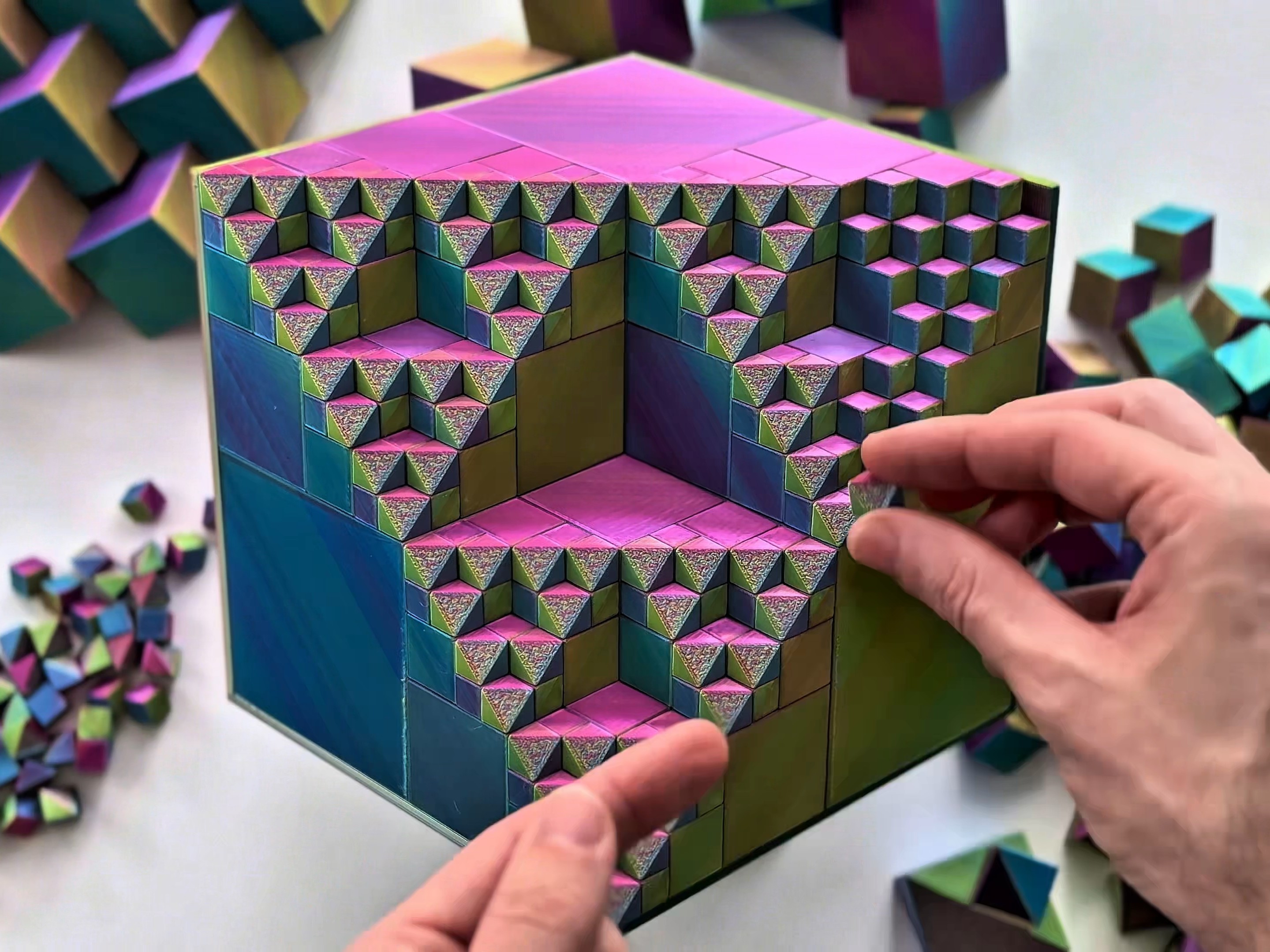 Endless Design Blocks | 3D Pattern Blocks | STEM Activity